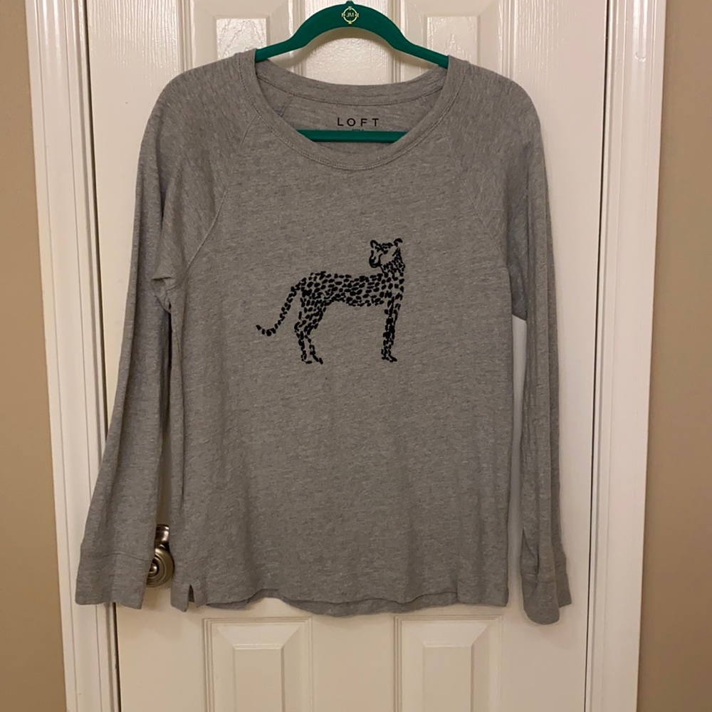 Loft Embroidered Sweatshirt